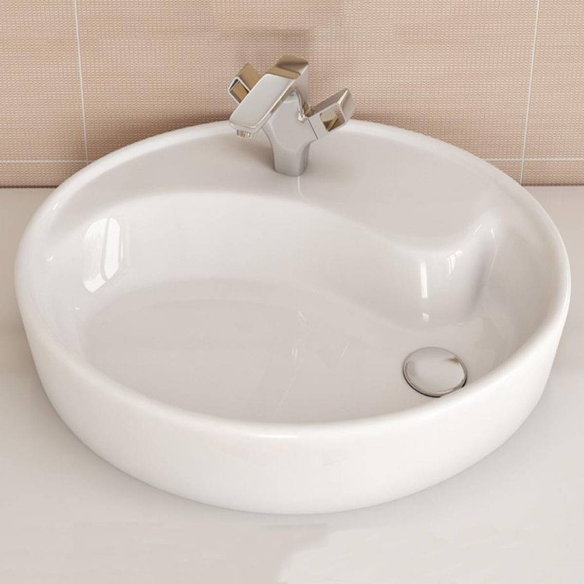 روشویی روکابینتی آلفا سینا چینی