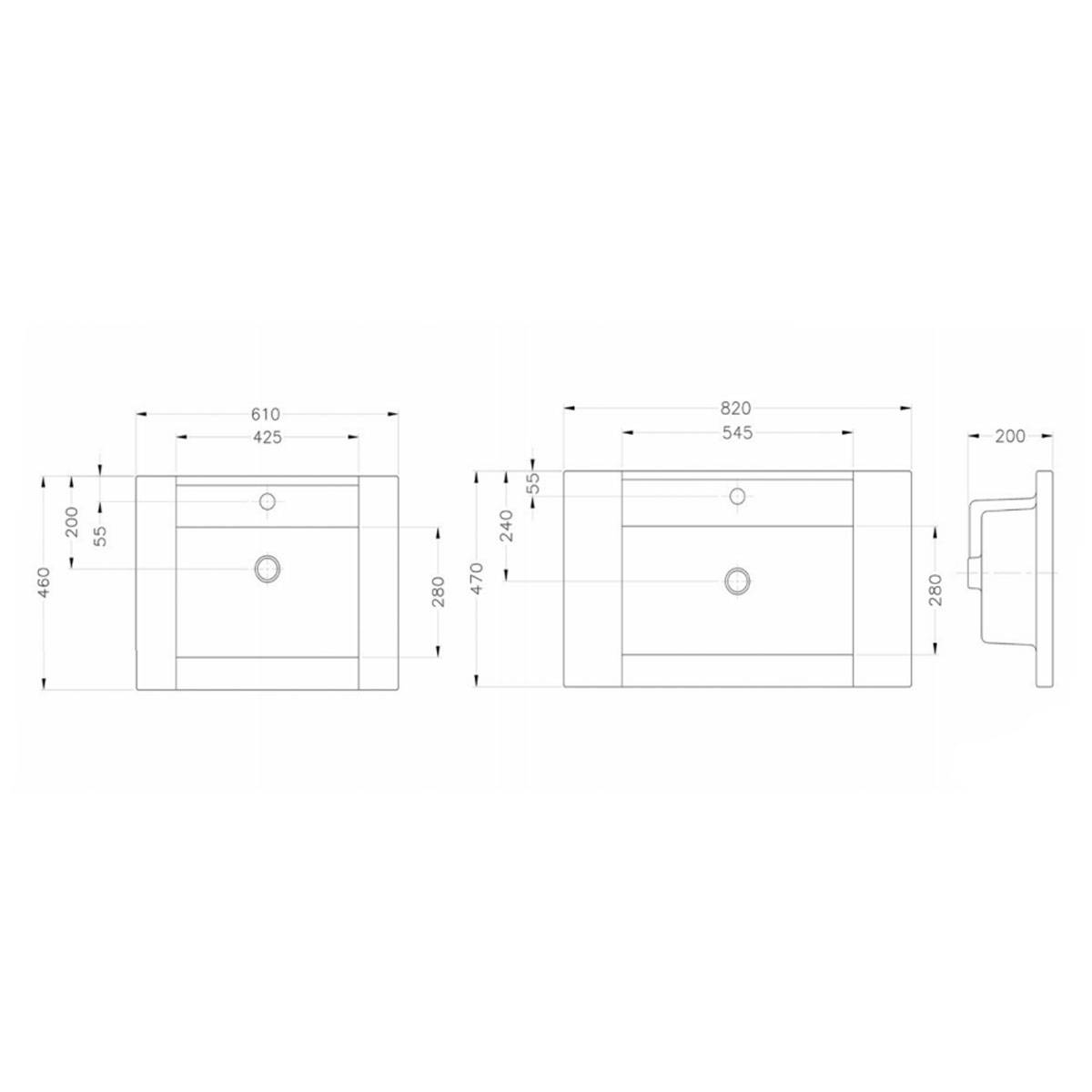 روشویی روکابینتی آنجلا سینا چینی