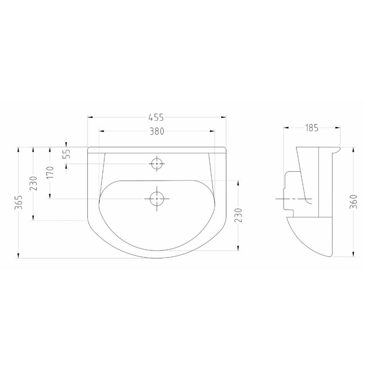 روشویی روکابینتی آنوشا سینا چینی