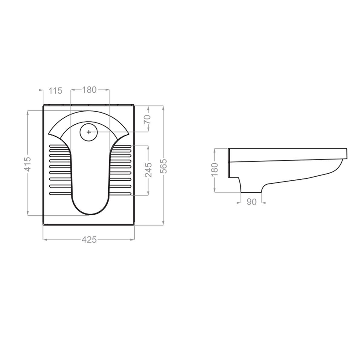 توالت زمینی پارمیس گلسار فارس
