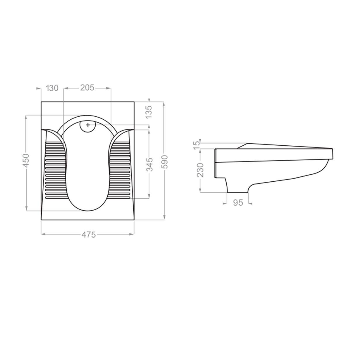 توالت زمینی طبی پارمیس گلسار فارس