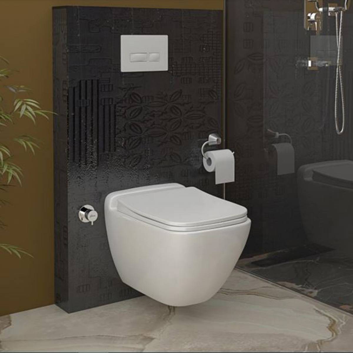 توالت فرنگی دیواری ساترون گاتریا