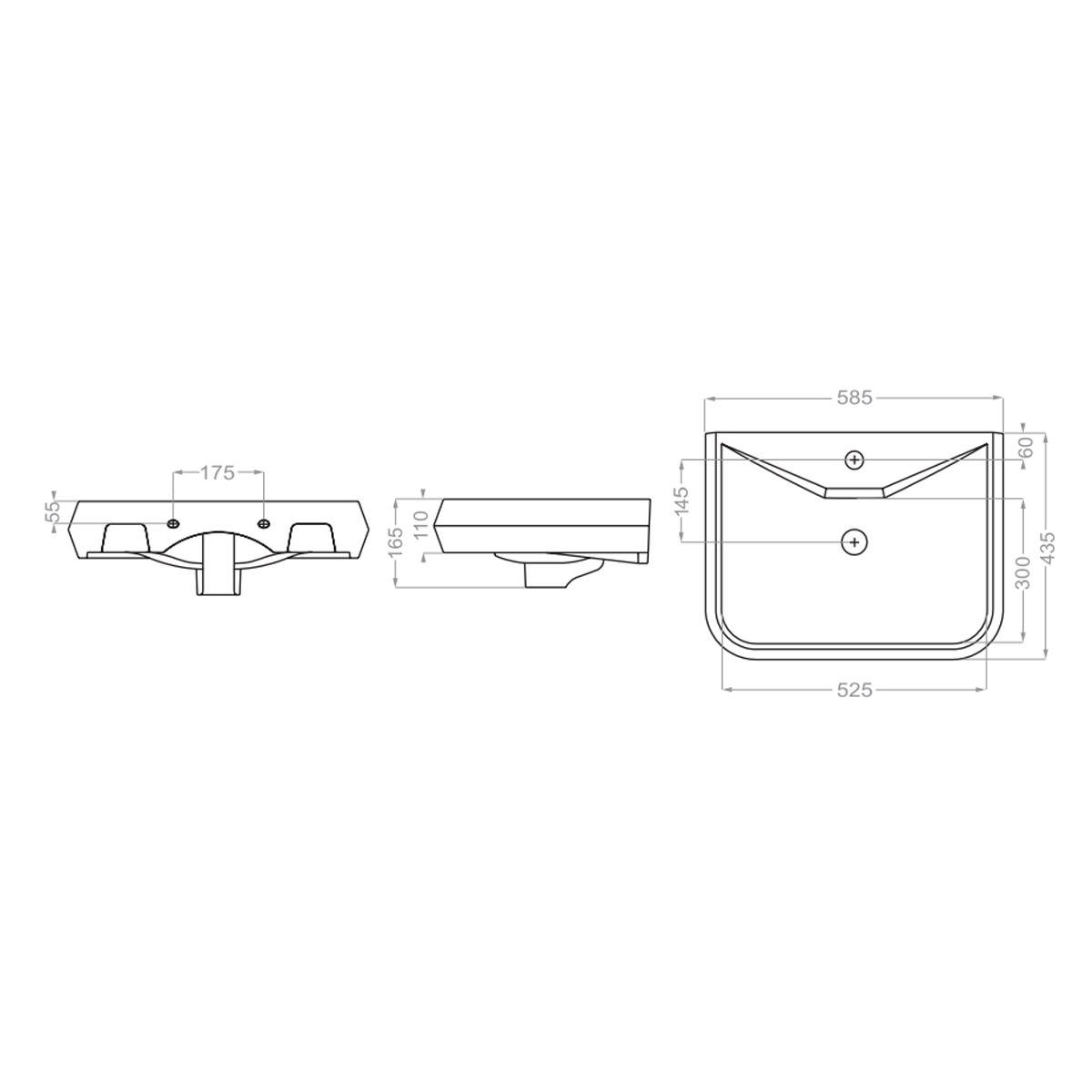 روشویی روکابینتی گراویتی گلسار فارس