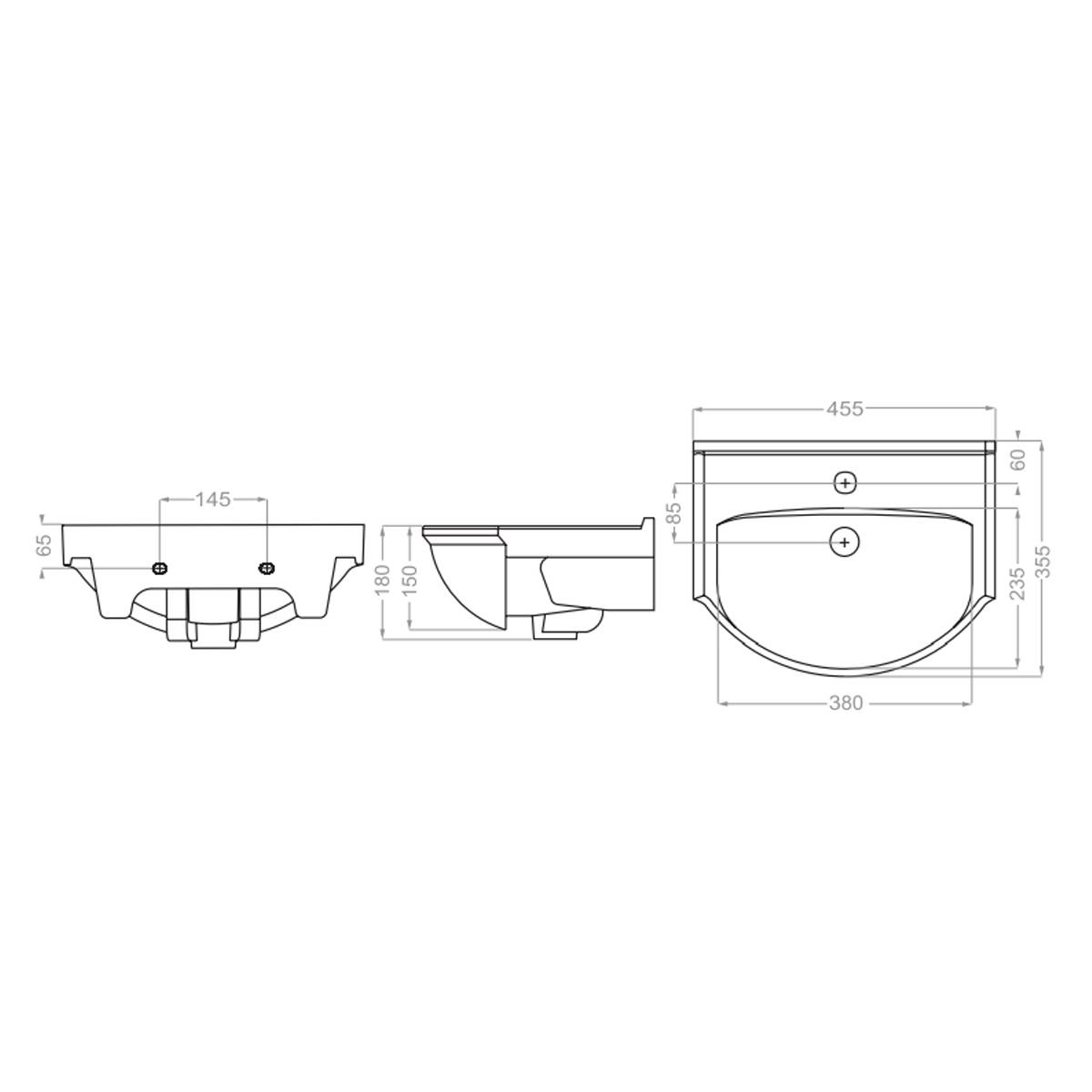 روشویی روکابینتی تولیپ گلسار فارس