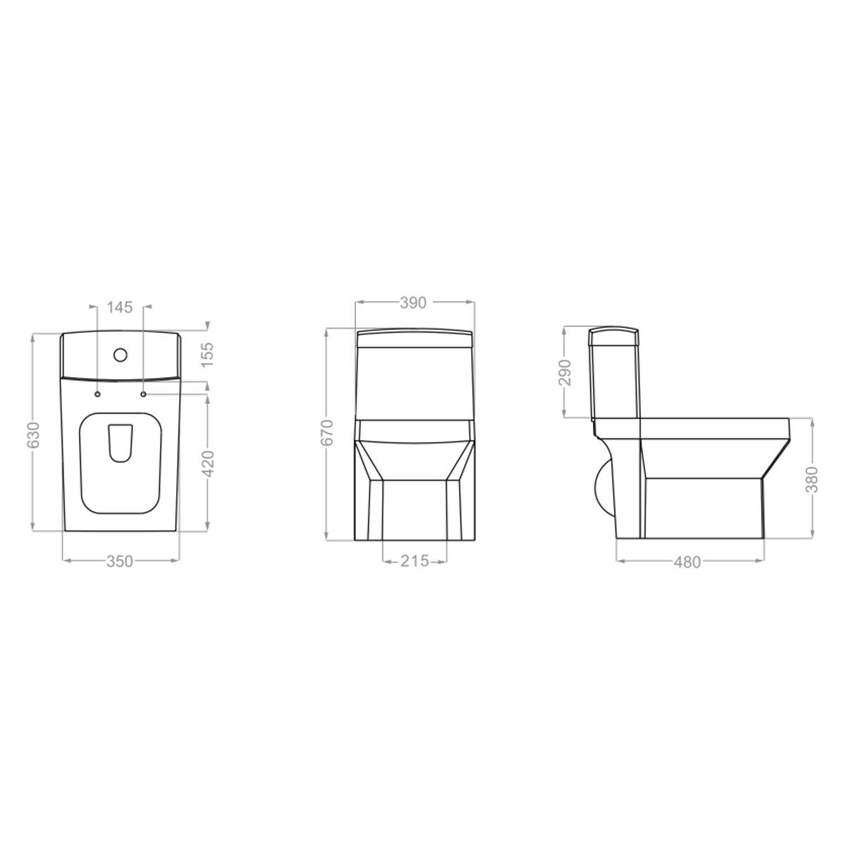 توالت فرنگی آستر گلسار فارس