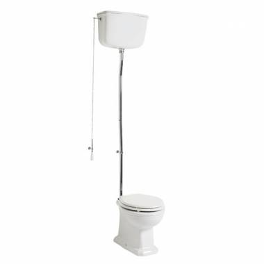 توالت فرنگی ایستاده سفید استیل IMP110101 المپیا