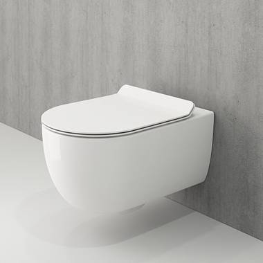 توالت فرنگی دیواری سفید و-تندو بوچی