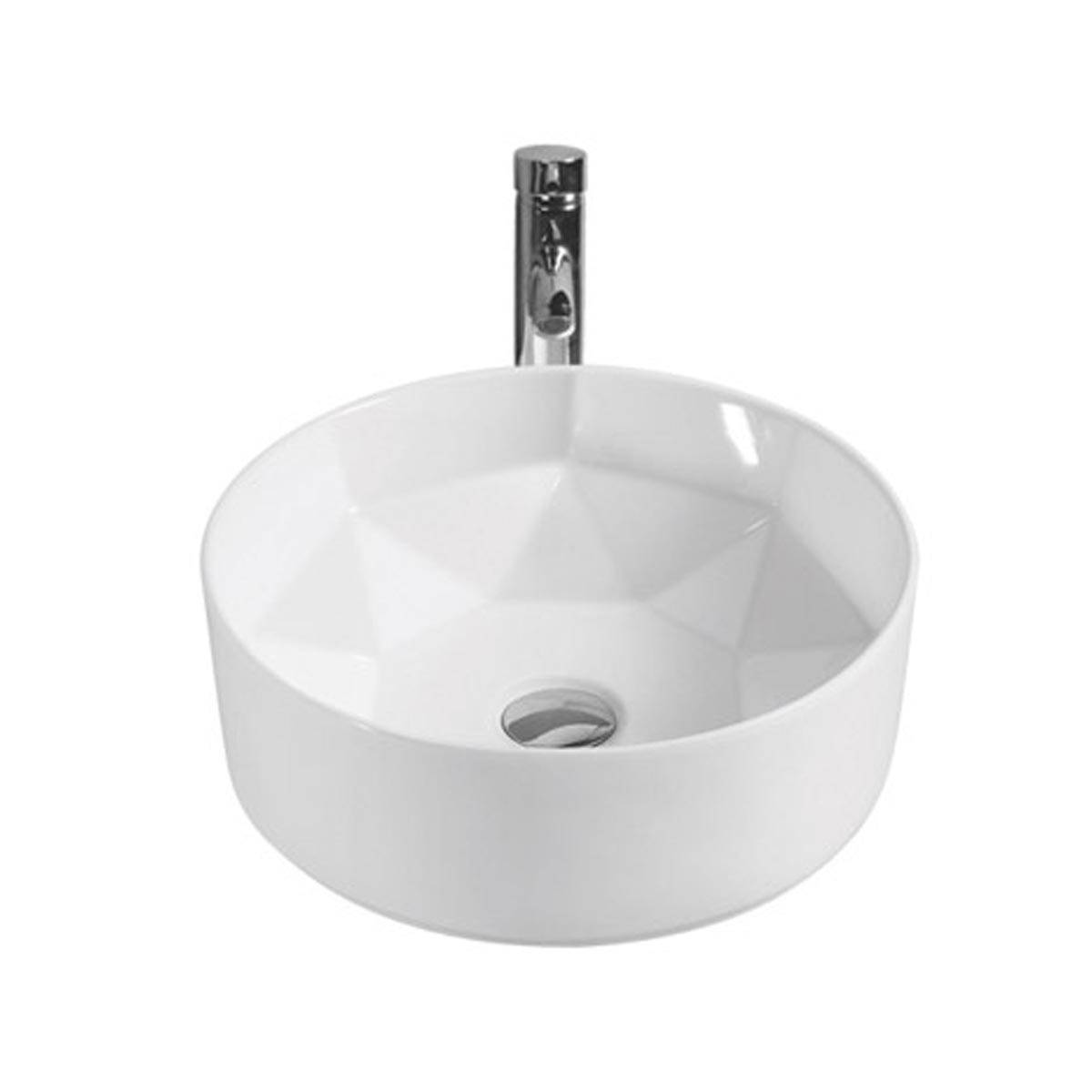 روشویی روکابینتی سفید W1517 آلپس