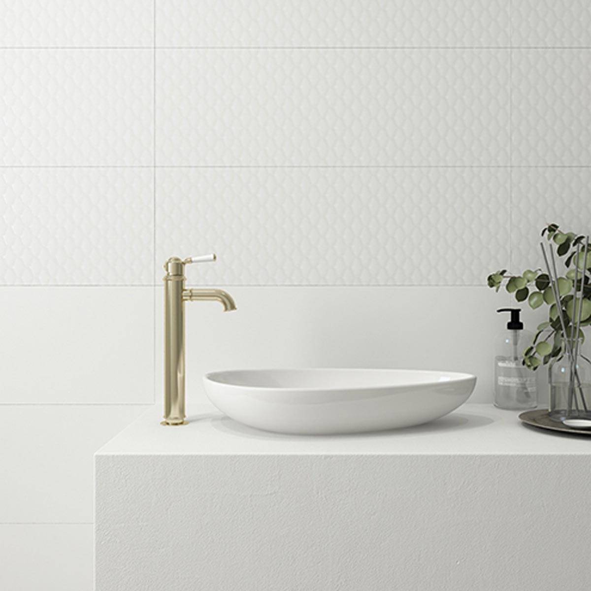 روشویی روکابینتی سفید براق اتنا بوچی