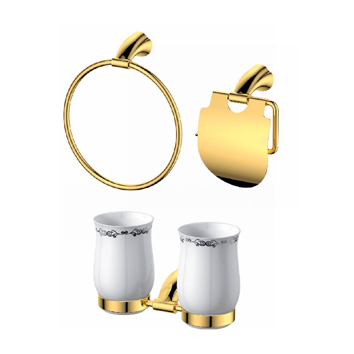 ست سه تکه سرویس بهداشتی گلد ویسنتین