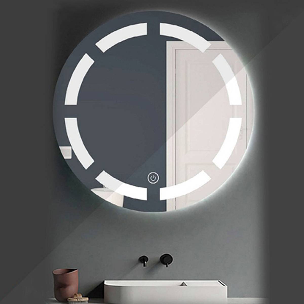 آینه چراغ دار گرد FK 214 کاسالورا