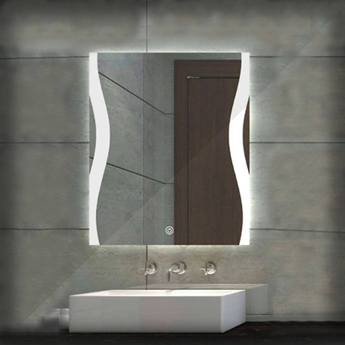 آینه چراغ دار مستطیلی FK 114 کاسالورا