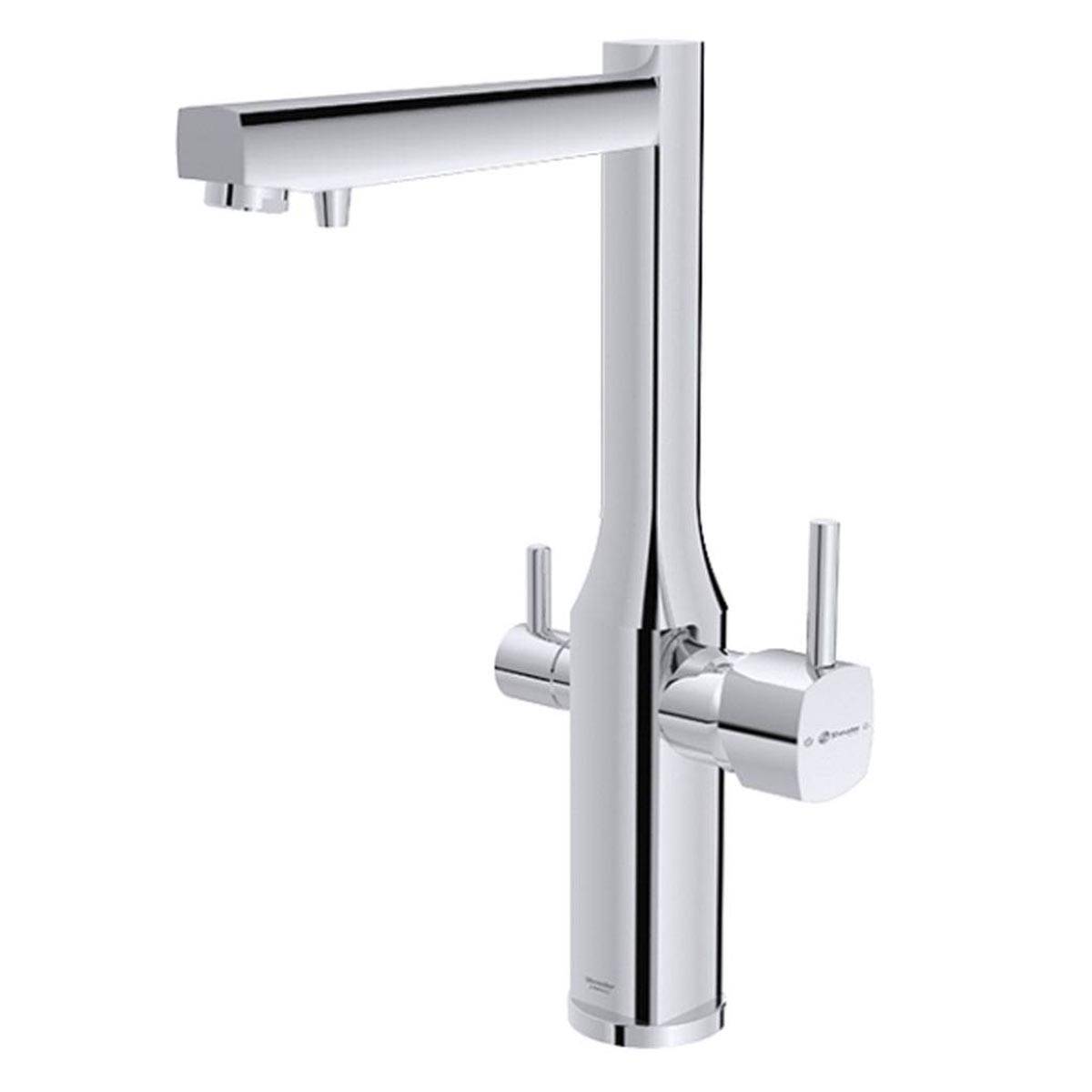 شیر آشپزخانه دو منظوره یونیک کروم مات شودر