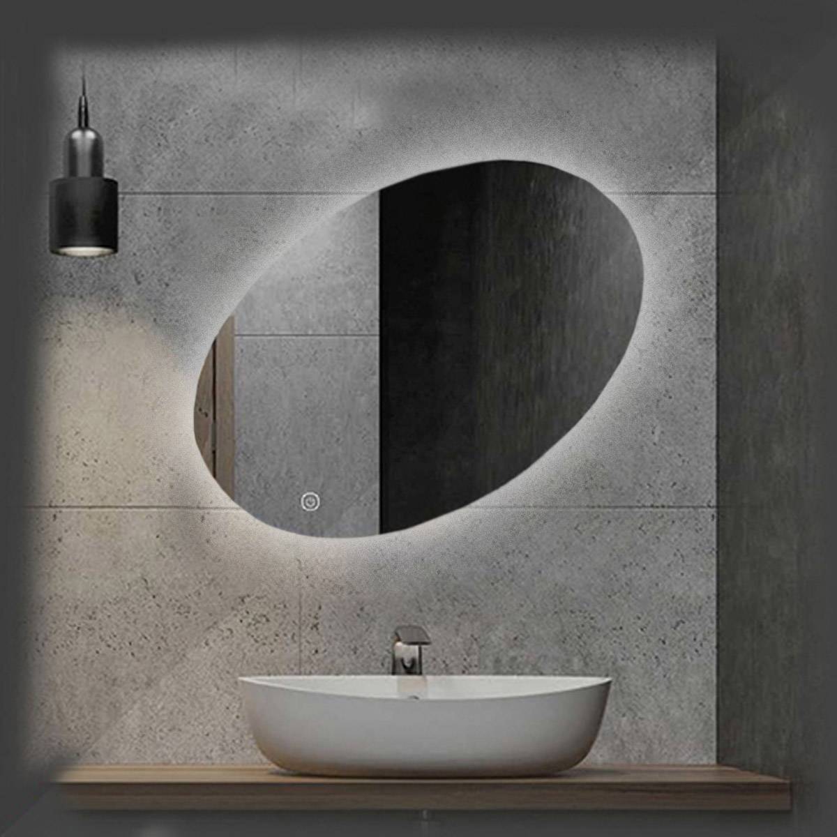 آینه چراغ دار بیضی FK 312 کاسالورا