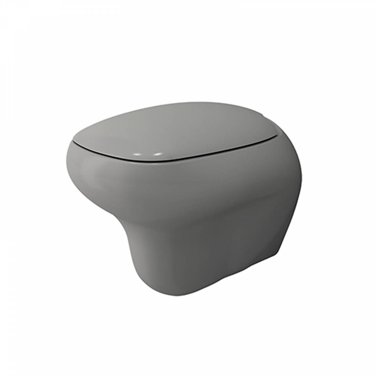 توالت فرنگی دیواری طوسی مات فنیس بوچی