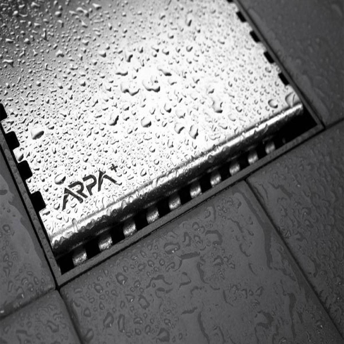 کفشوی مربعی رویه استیل آرپا