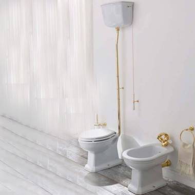 توالت فرنگی ایستاده IMP110101 طلایی المپیا