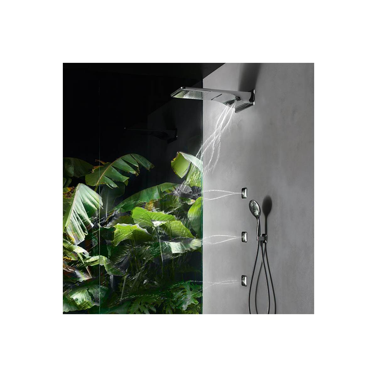 سردوش دیواری توکار E044192 آلمار