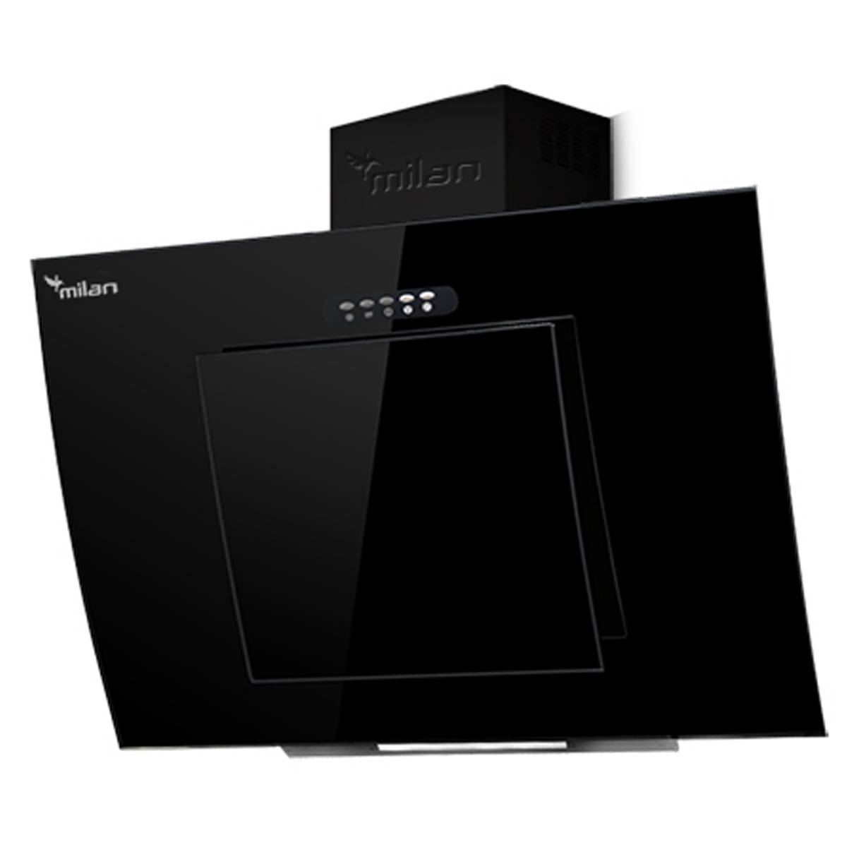 هود مورب مرسا مشکی دکمه ای میلان برنز