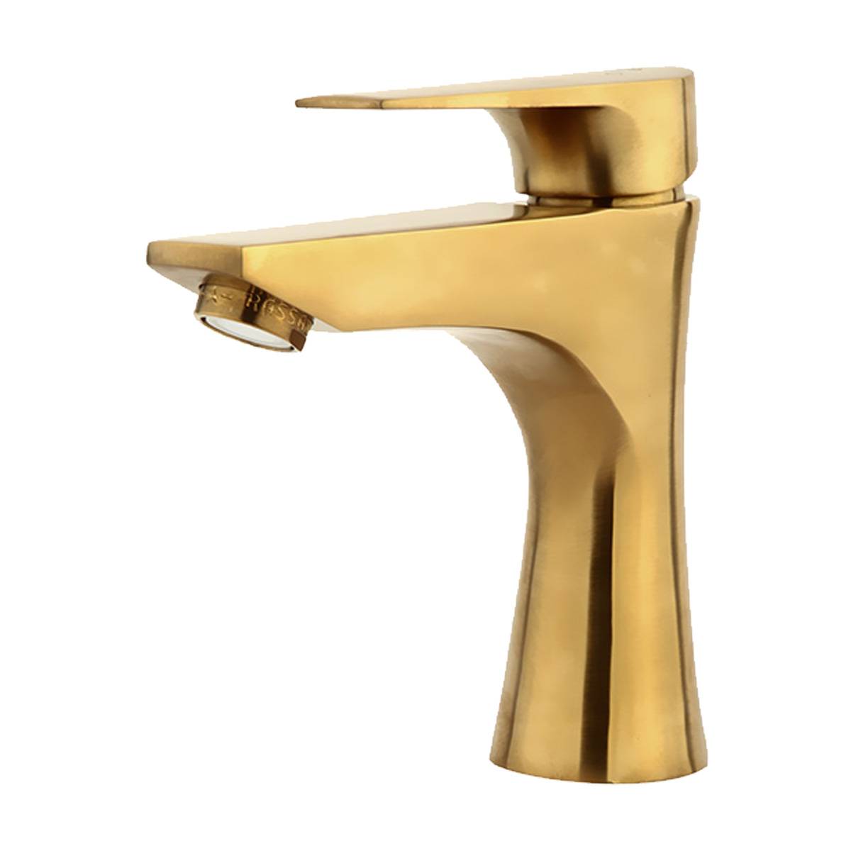 شیر روشویی آتیس طلایی مات راسان