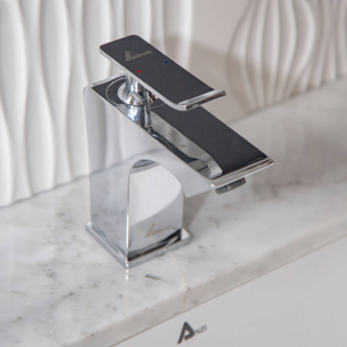 شیر روشویی پایه کوتاه کروم الگانت آلپس