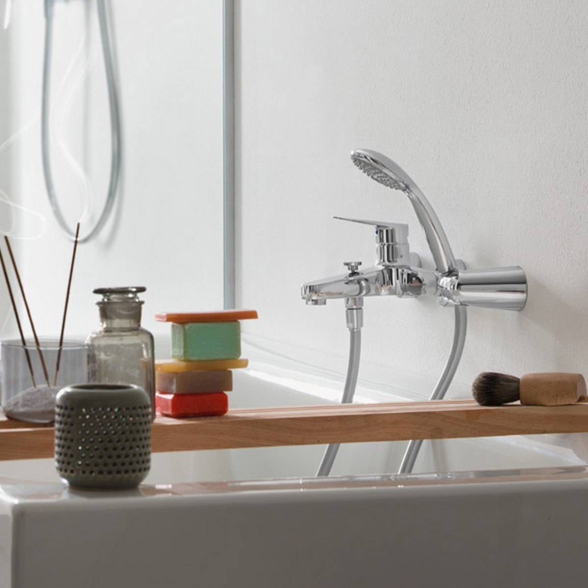 شیر حمام کروم بلو نوبیلی