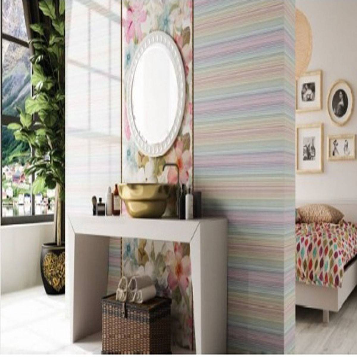 کاشی فلاویا تیره لئون