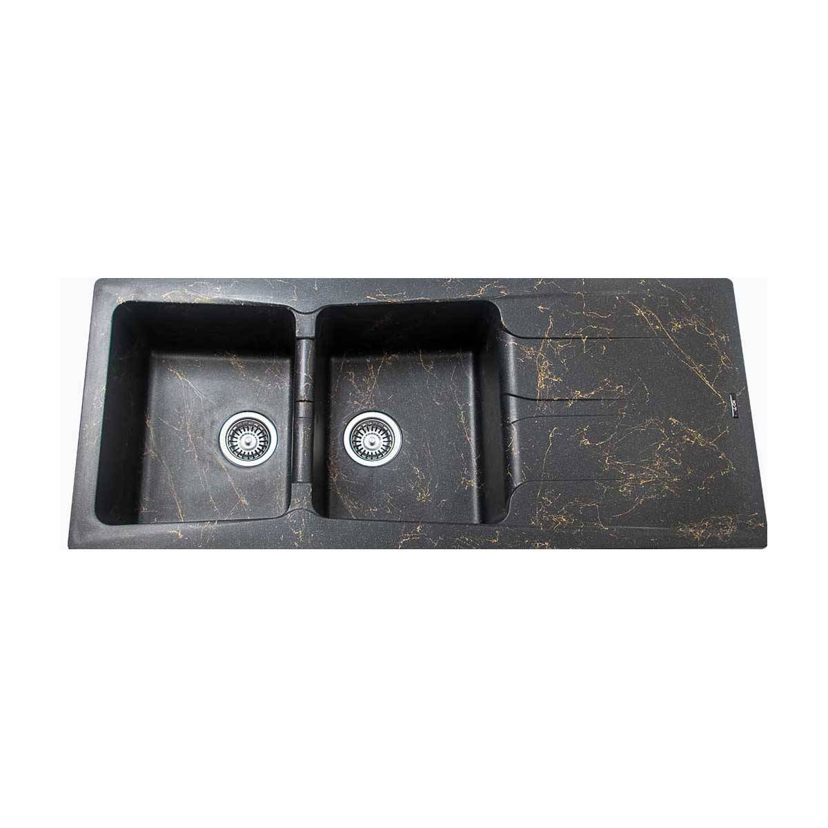 سینک گرانیتی توکار M940 مشکی ونسی