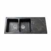 سینک گرانیتی توکار M940 مشکی ونسی