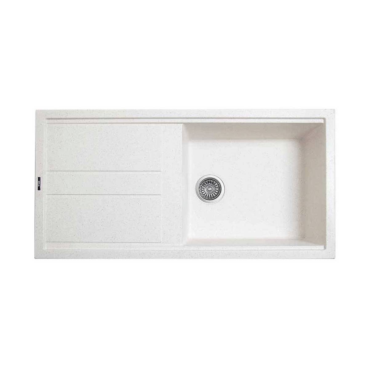 سینک گرانیتی توکار M320 سفید ونسی