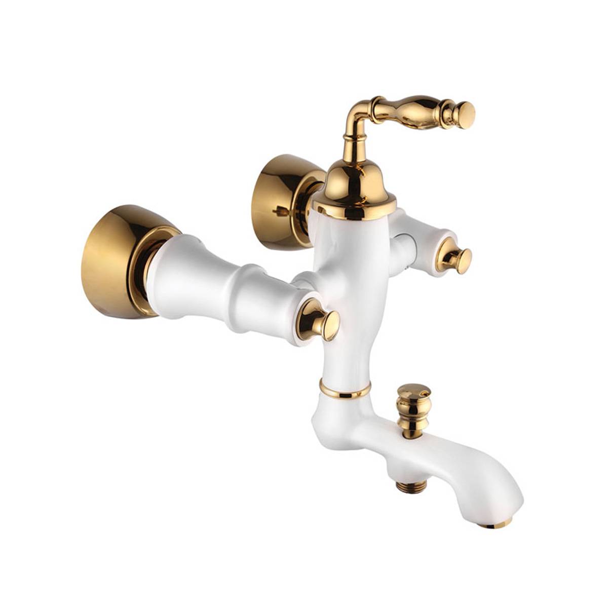 شیر حمام روبرتو سفید طلایی البرز روز