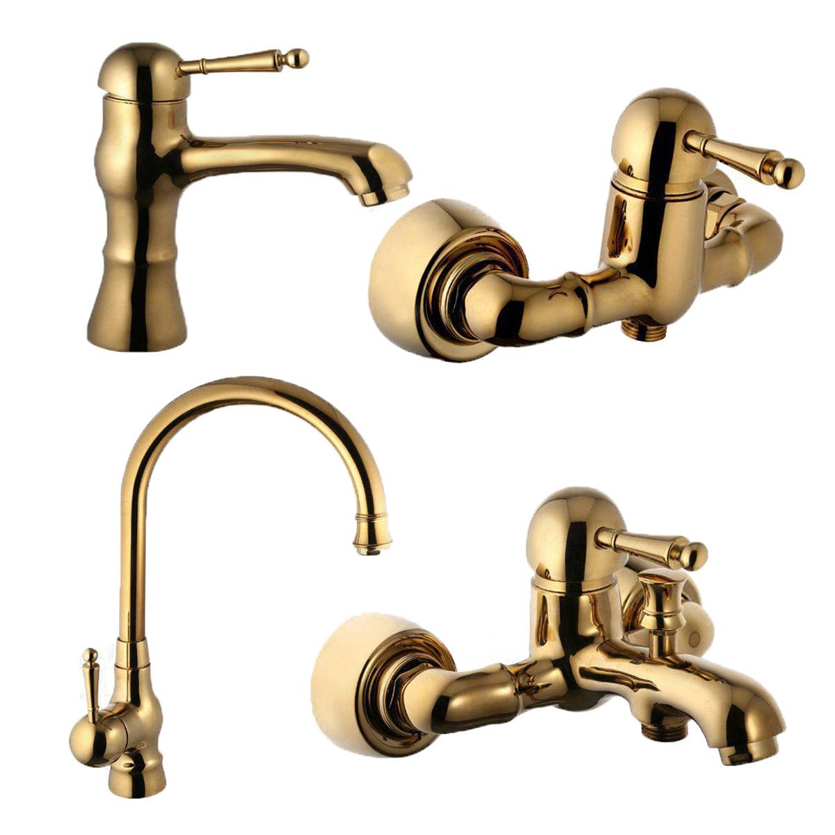 ست شیرآلات مارتین طلایی البرز روز