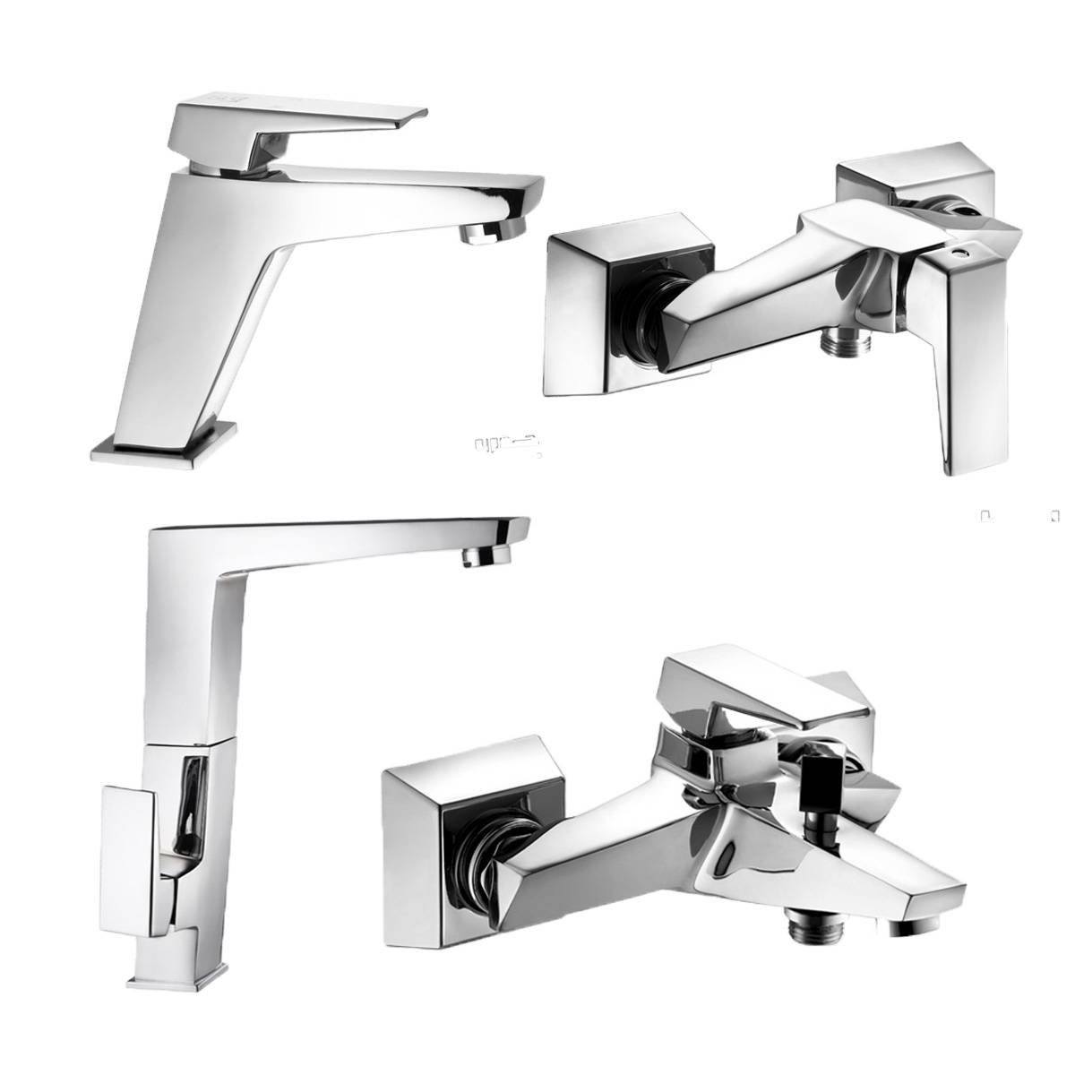 ست شیرآلات کروز کروم البرز روز