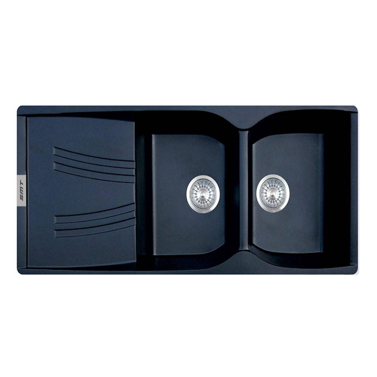 سینک گرانیتی توکار G860 مشکی اس ام تی