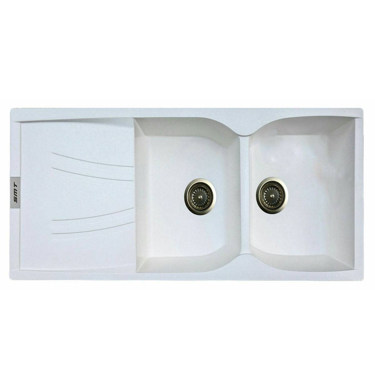 سینک گرانیتی توکار G860 سفید اس ام تی