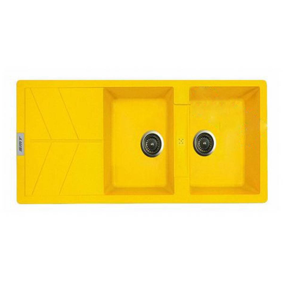 سینک گرانیتی توکار G800 زرد اس ام تی