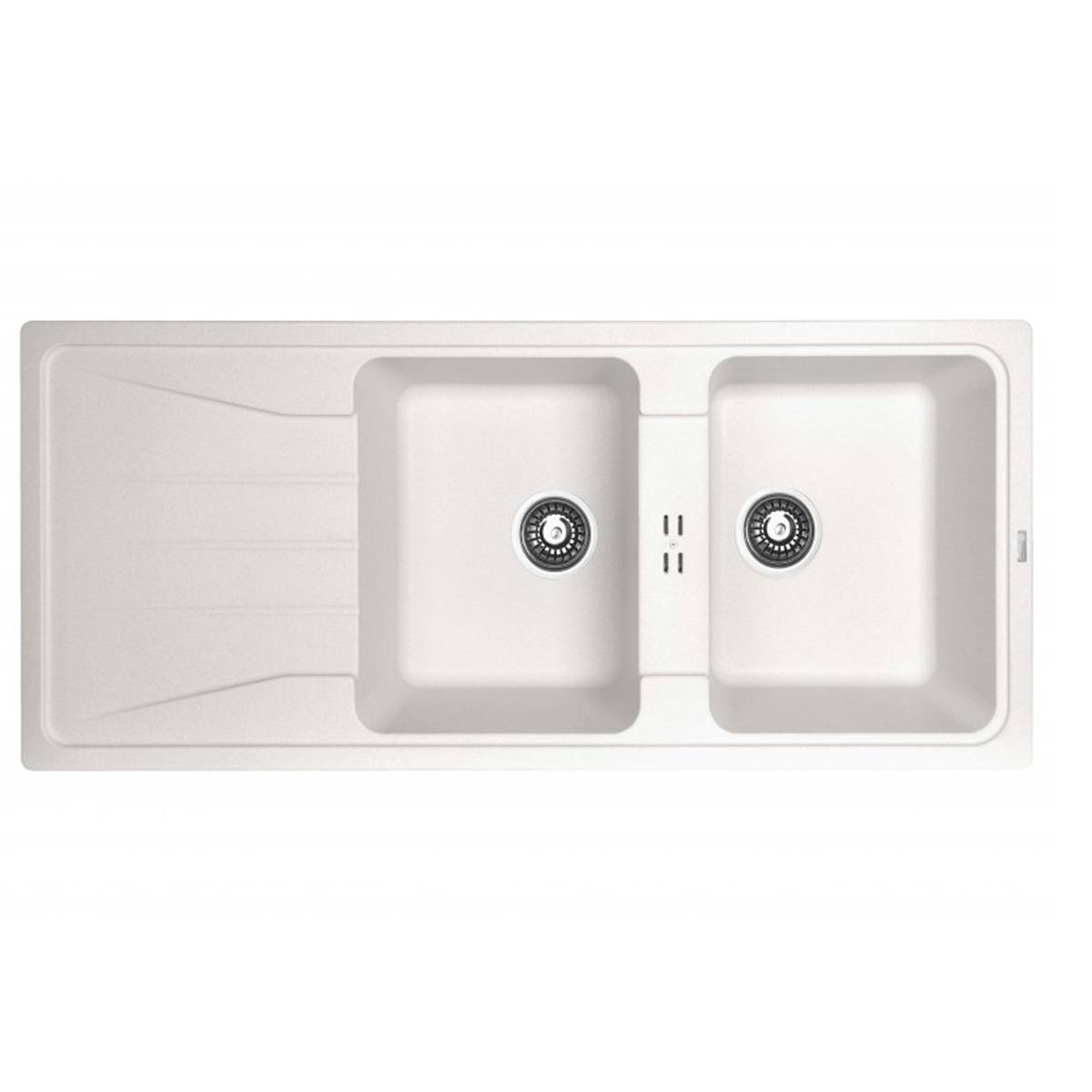 سینک گرانیتی توکار BG 0013 سفید بیمکث