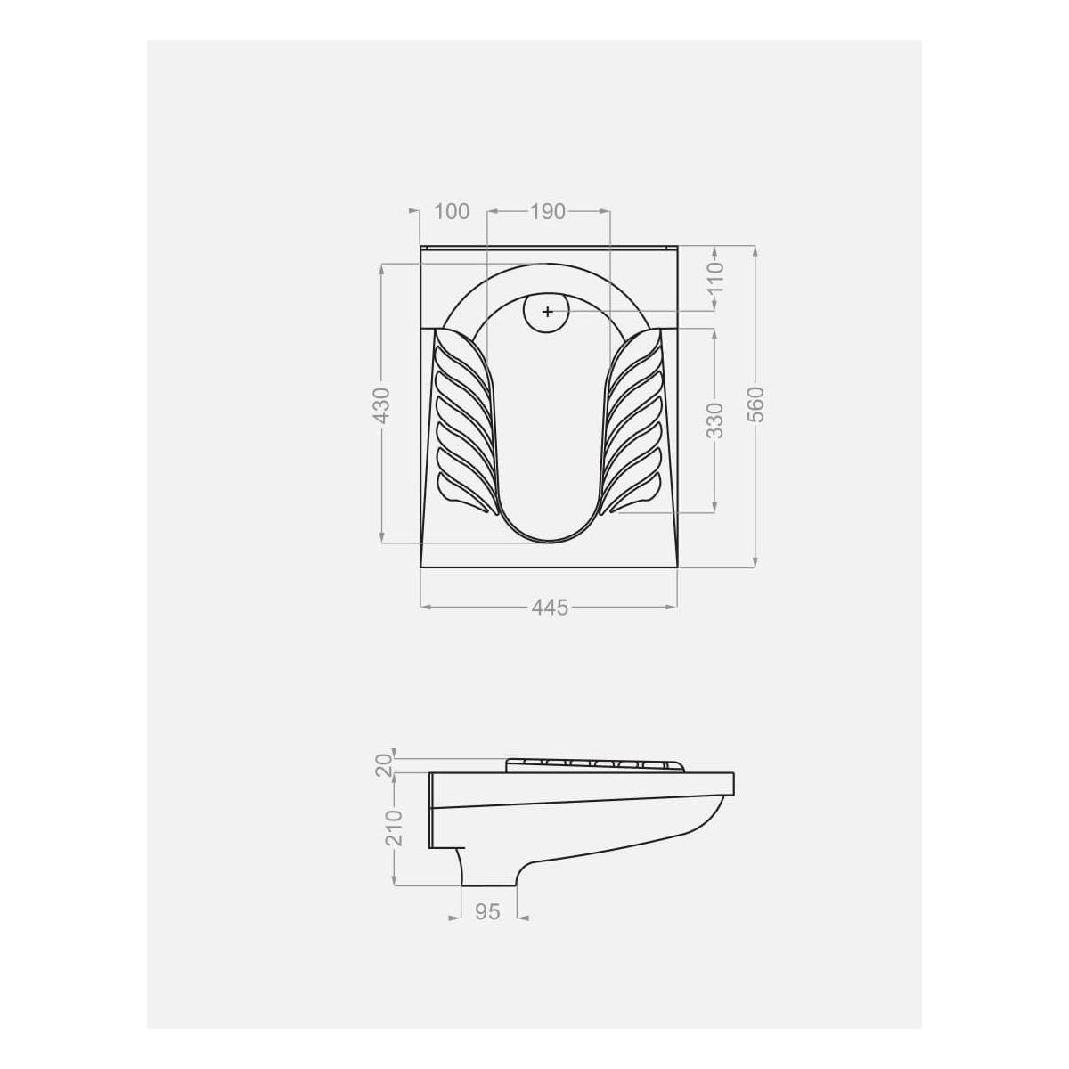 توالت زمینی یاس گلسار فارس