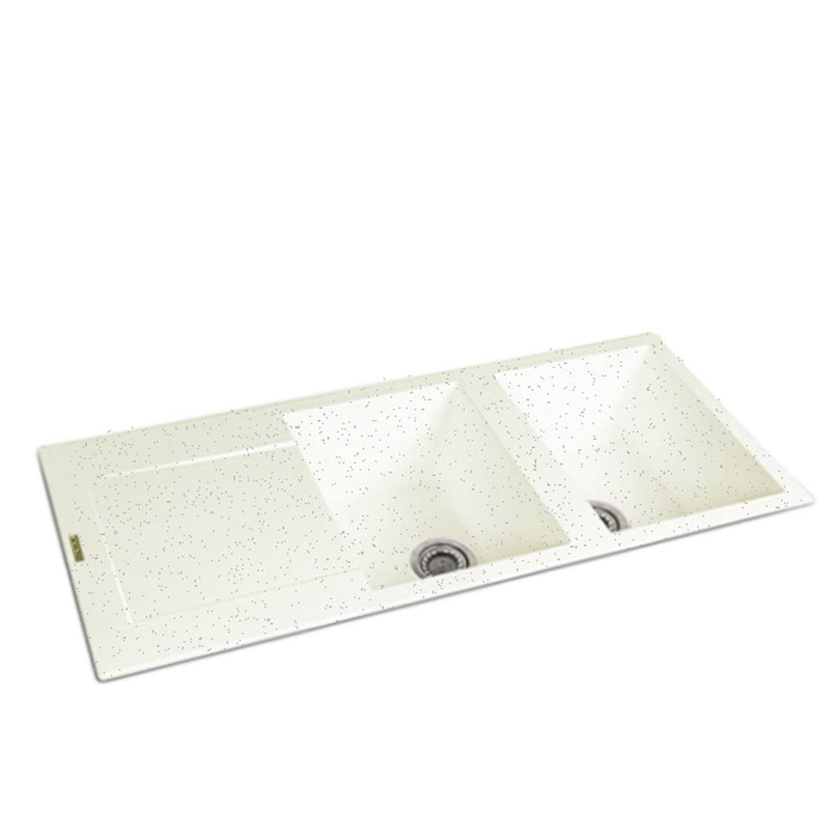 سینک گرانیتی توکار GS105 کرم شنی میلان برنز