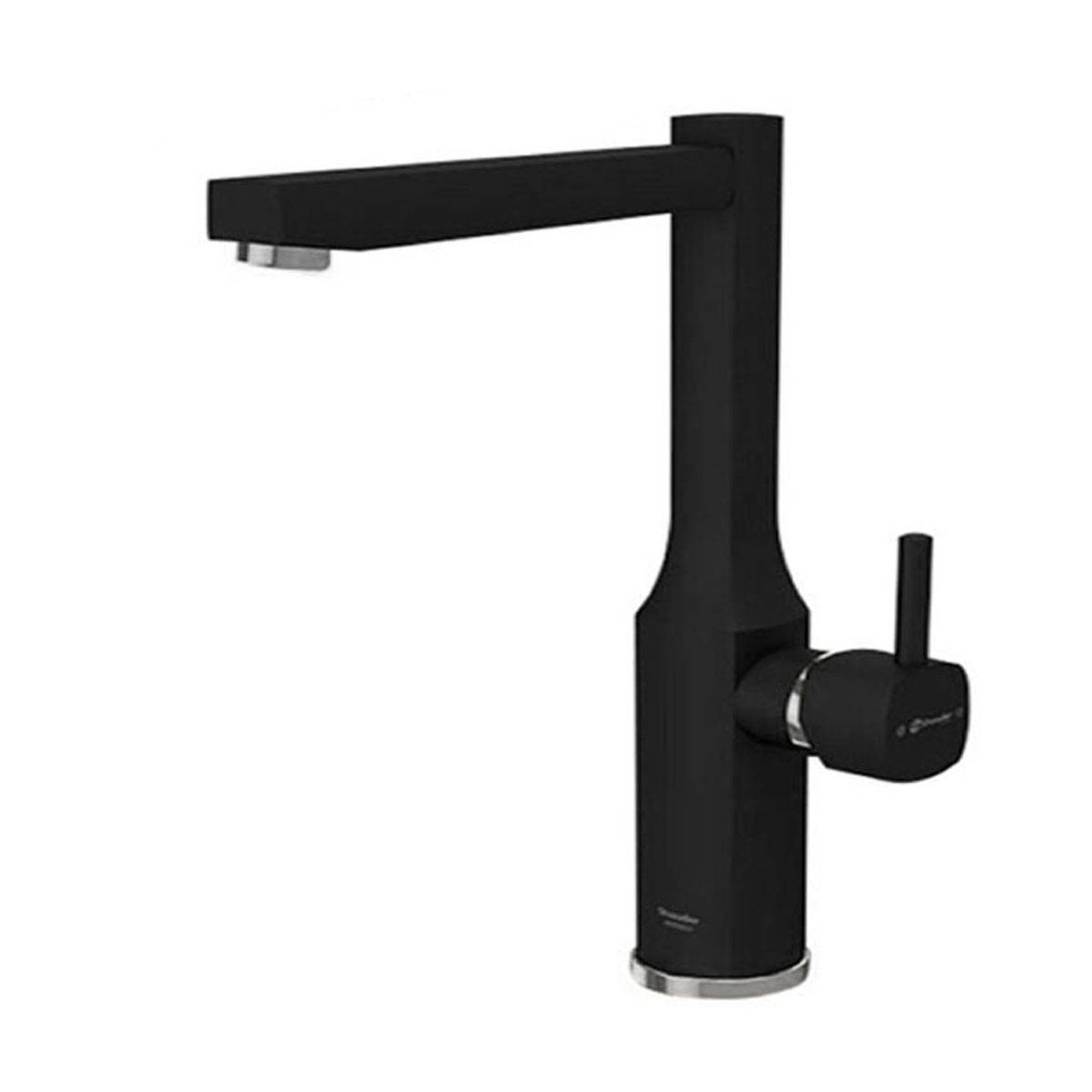 شیر آشپزخانه یونیک مشکی کروم شودر