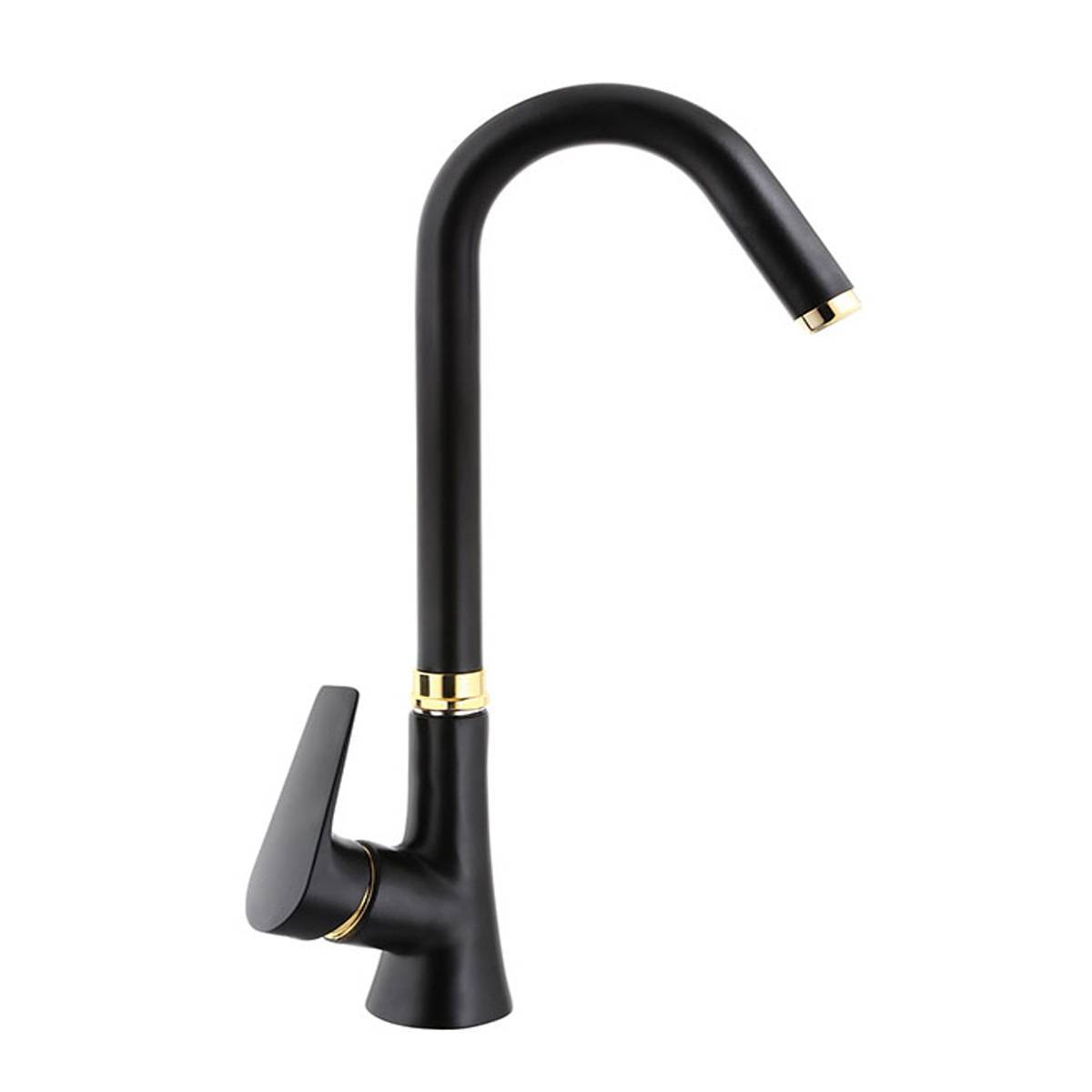 ست شیرآلات دنیل مشکی طلایی اوج