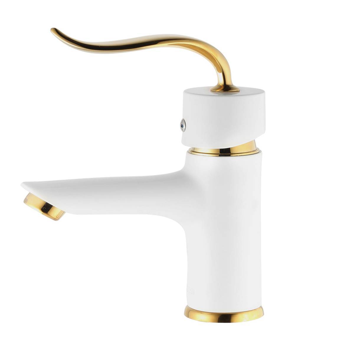 ست شیرآلات سزار سفید طلایی اوج