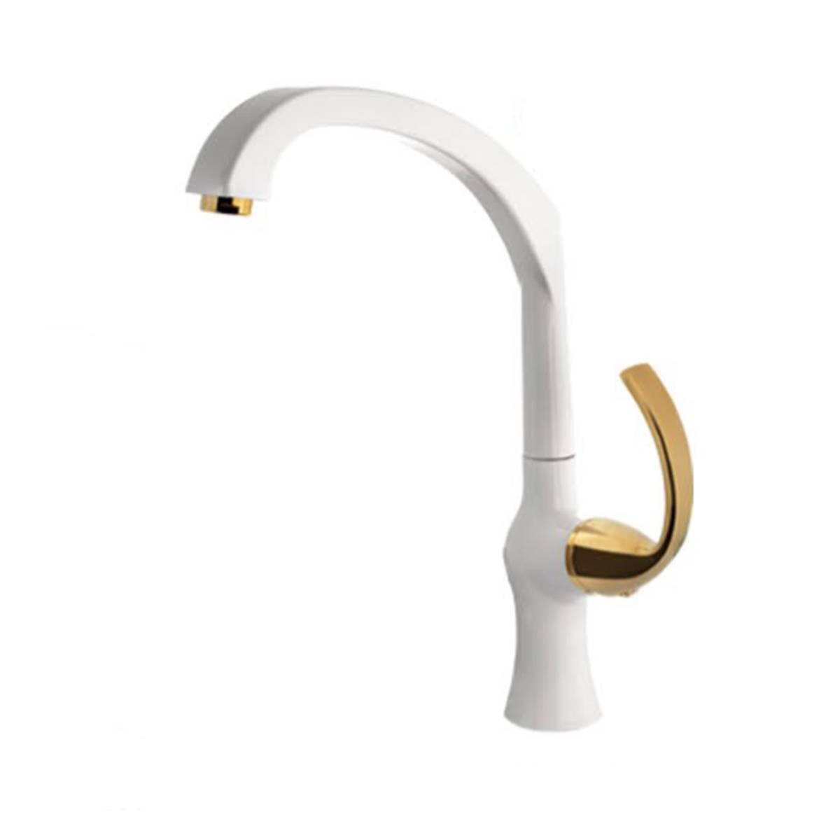 ست شیرآلات ایوانو سفید طلایی اوج