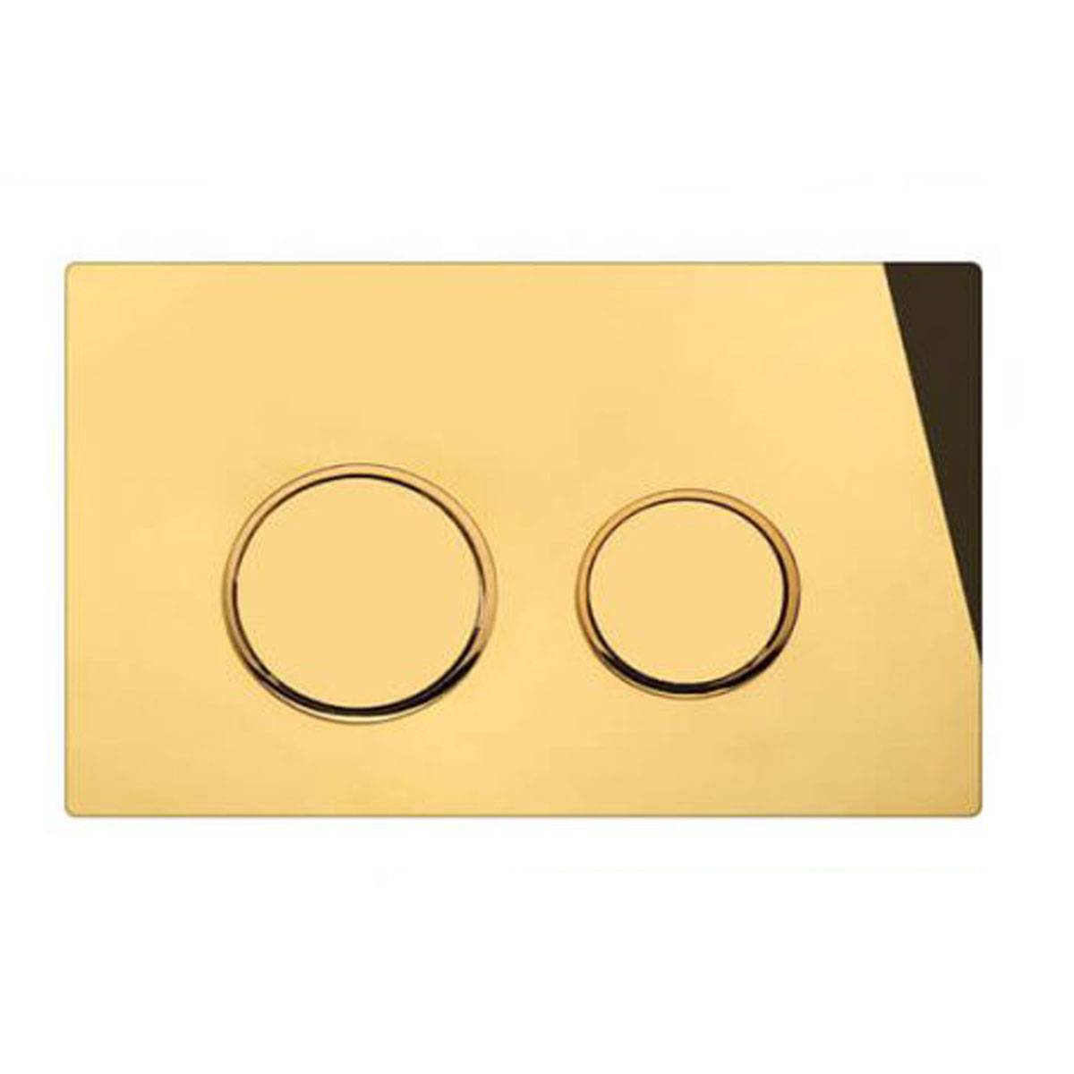 صفحه کلید فلاش تانک توکار گرد طلایی میرور فلاشتانک ایران