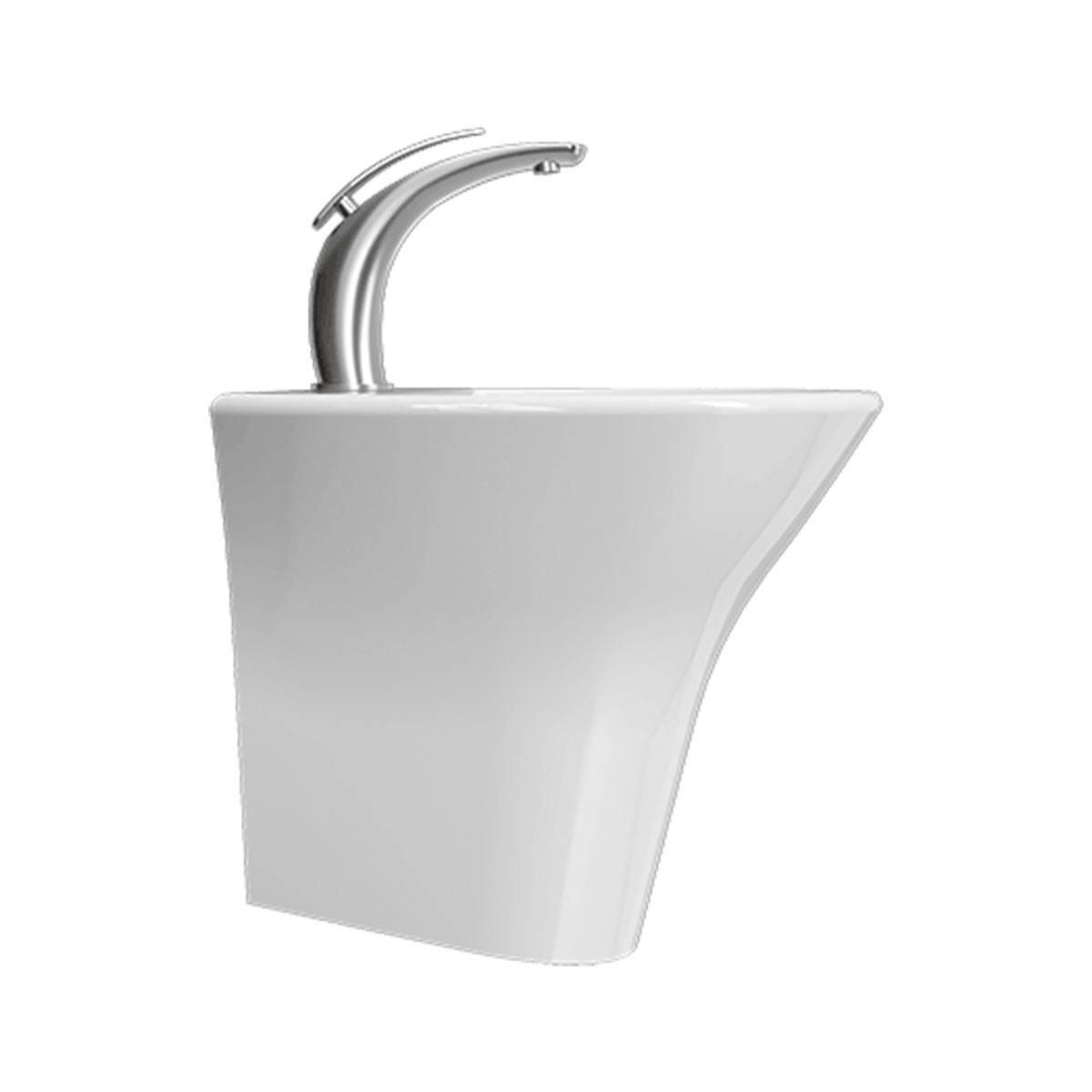 روشویی نیم پایه کانسپت چینی کرد