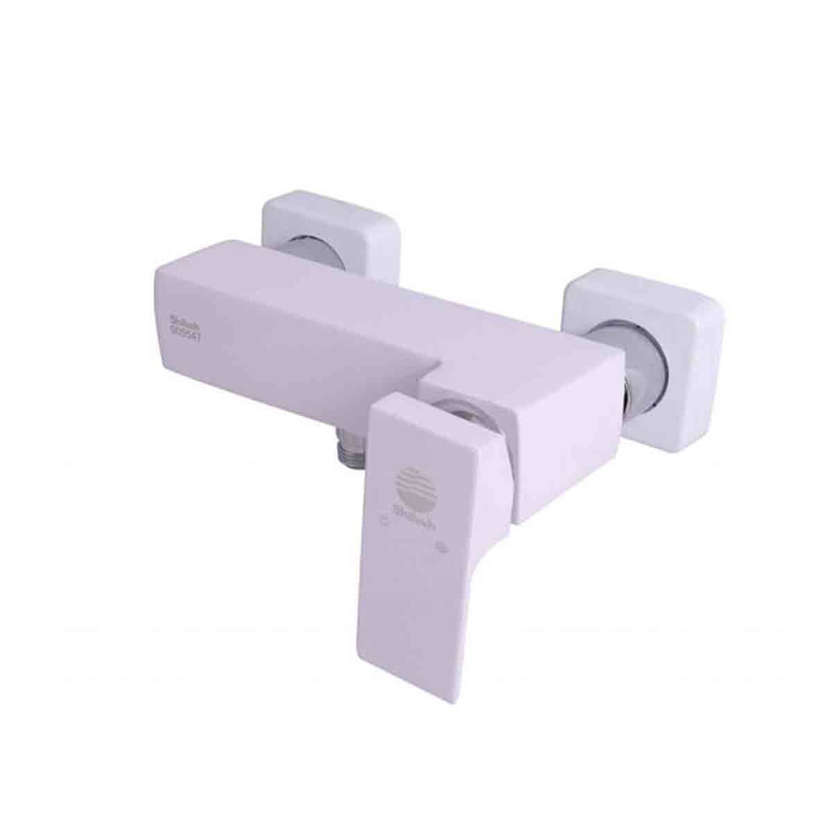 ست شیرالات سپیدان سفید کروم شیبه