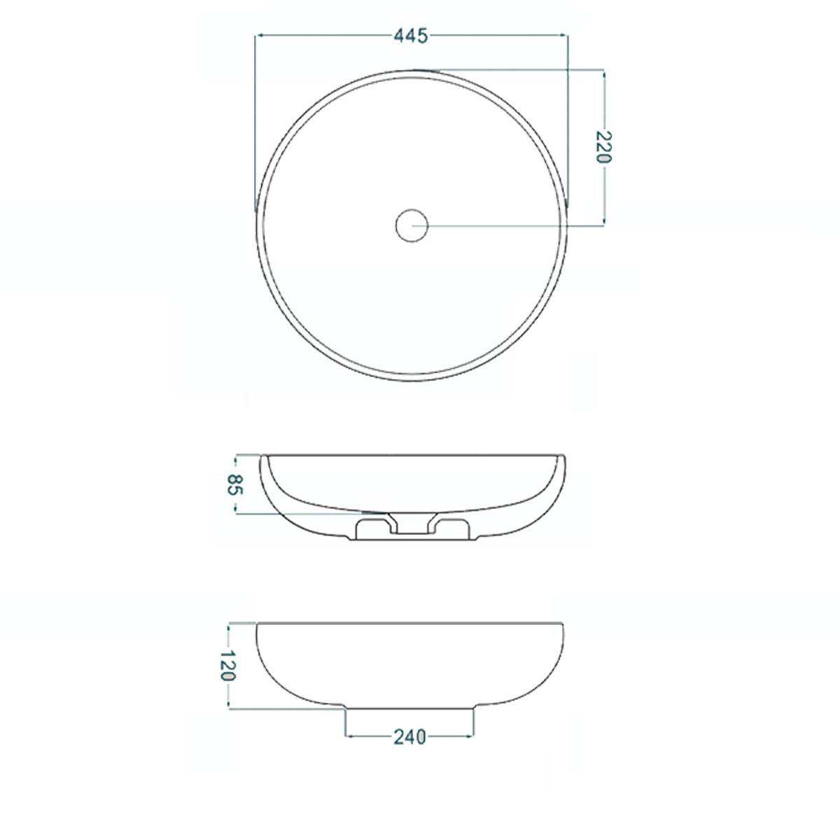 روشویی روسنگی GL10 گلسار فارس