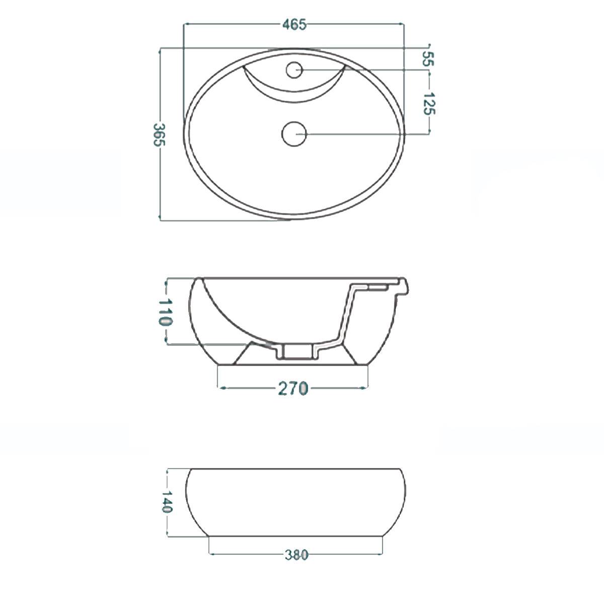 روشویی روسنگی پلاتوس 47 گلسار فارس