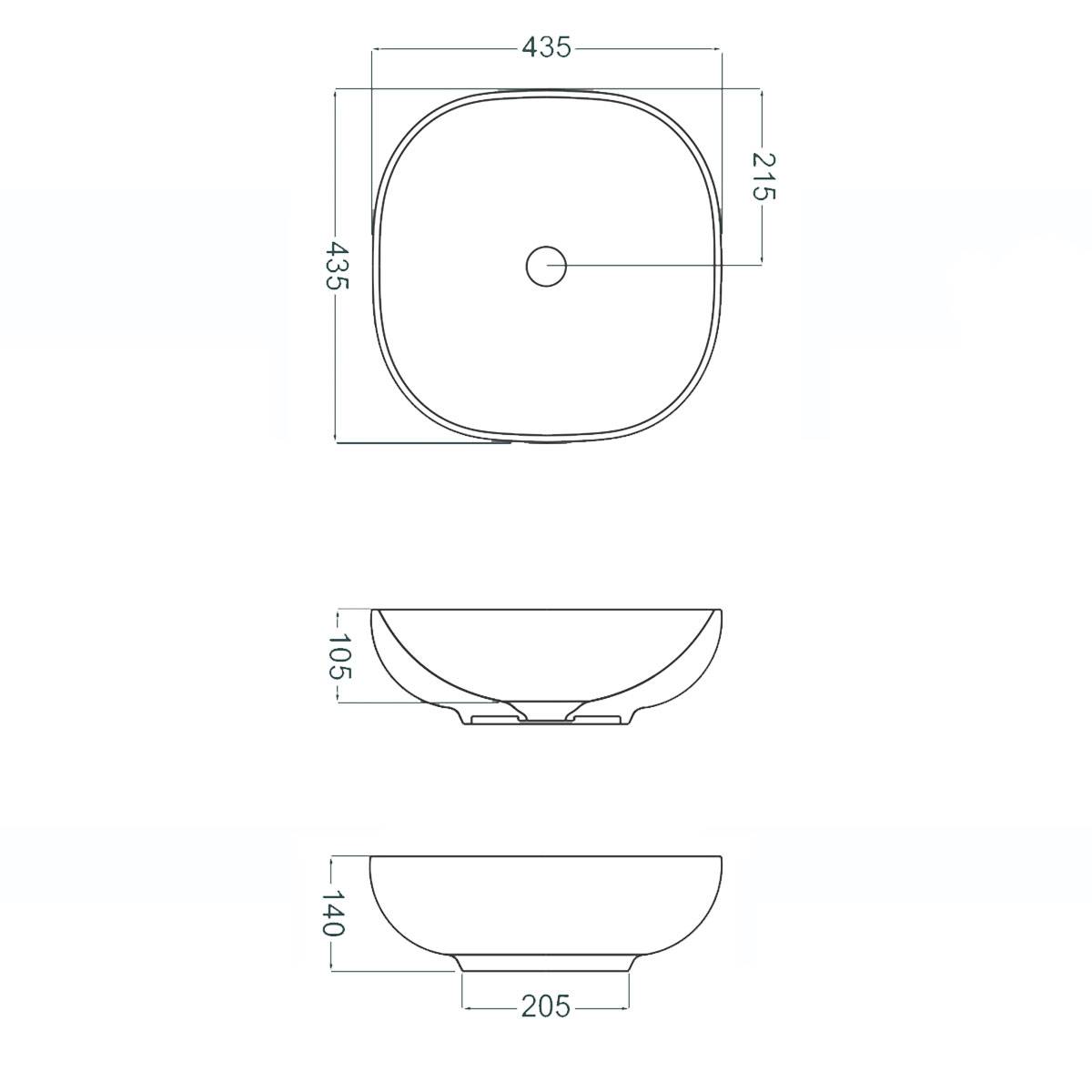 روشویی روسنگی لومينوس GL9 گلسار فارس
