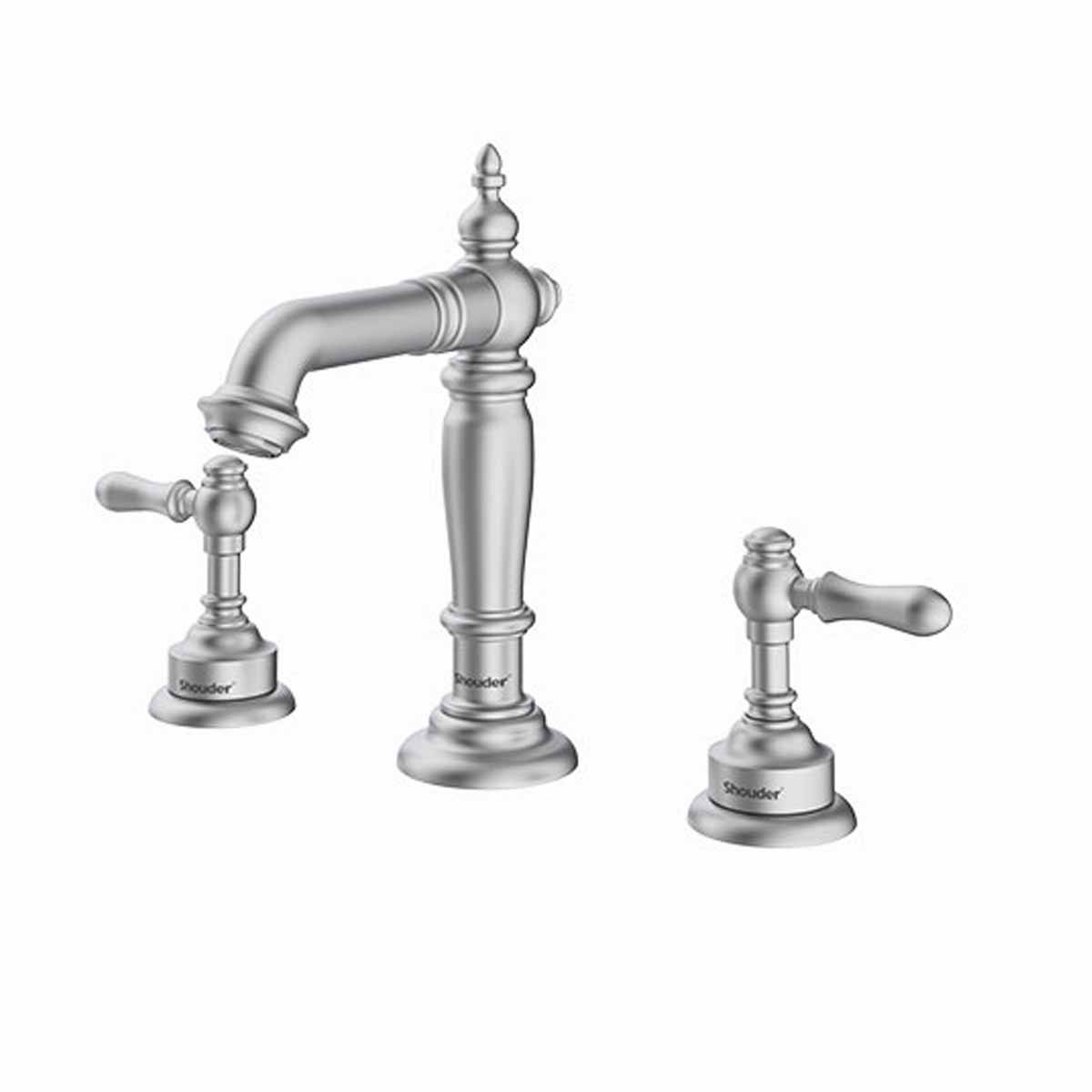 شیر روشویی سه تکه بیزانس کروم مات شودر